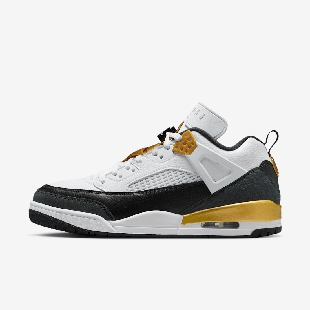 White/Metallic Gold/Black