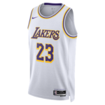 LeBron James Los Angeles Lakers 2022/23 Association Edition Men's Nike Dri-FIT NBA Swingman Jersey - White