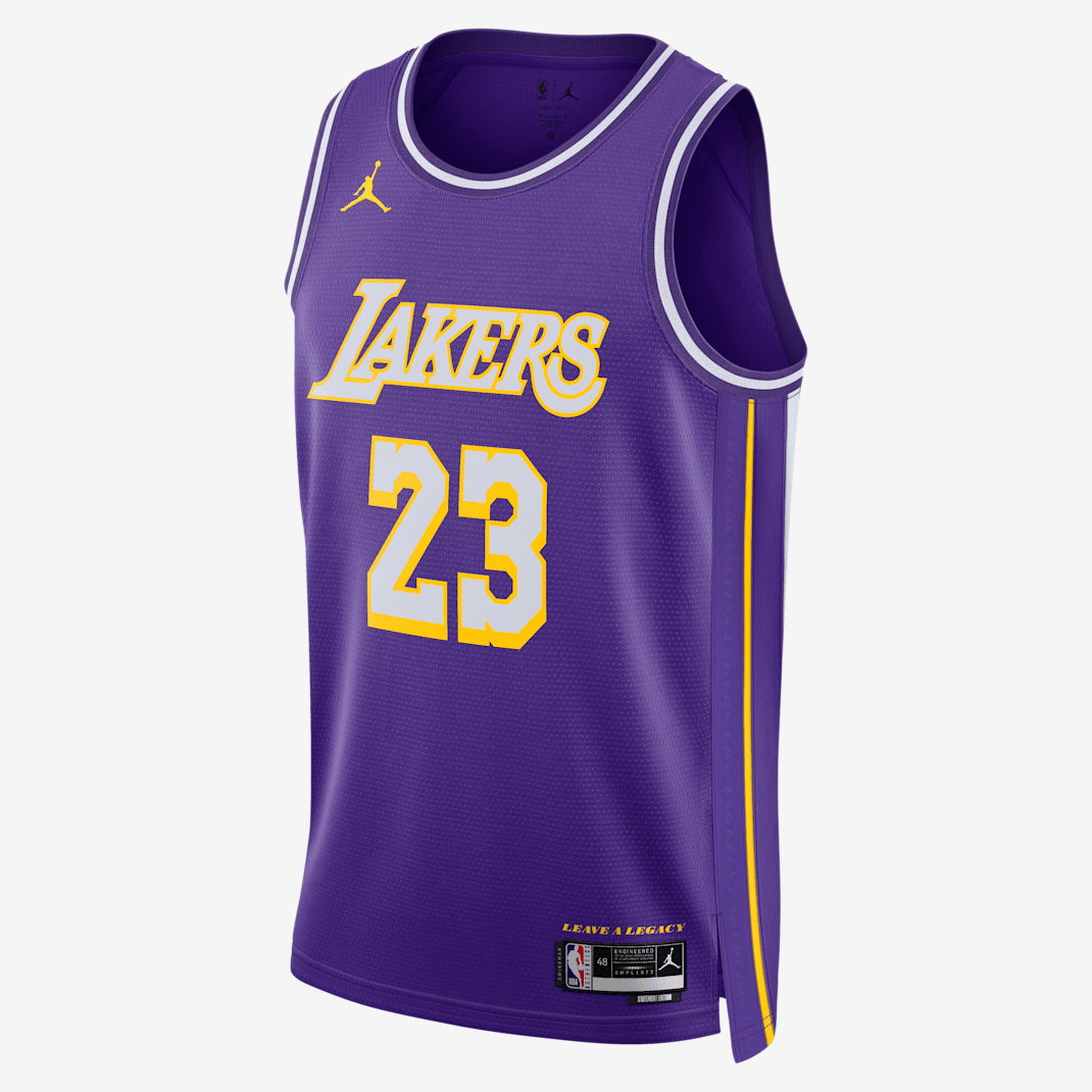 Los Angeles Lakers 2025/26 Statement Edition Men's Nike Dri-FIT NBA Swingman Jersey - Field Purple