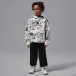 Jordan Brooklyn Fleece Little Kids' 2-Piece Holiday Set - Sail